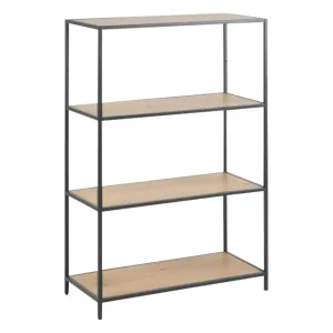 Bücherregal Seaford Eiche 77 x 114 cm Direktkauf