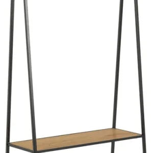 Garderobenständer Seaford Eiche Schwarz Markenware