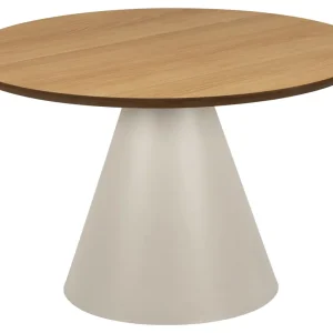 Couchtisch Soli Eiche Greige Ø 65 cm Sale