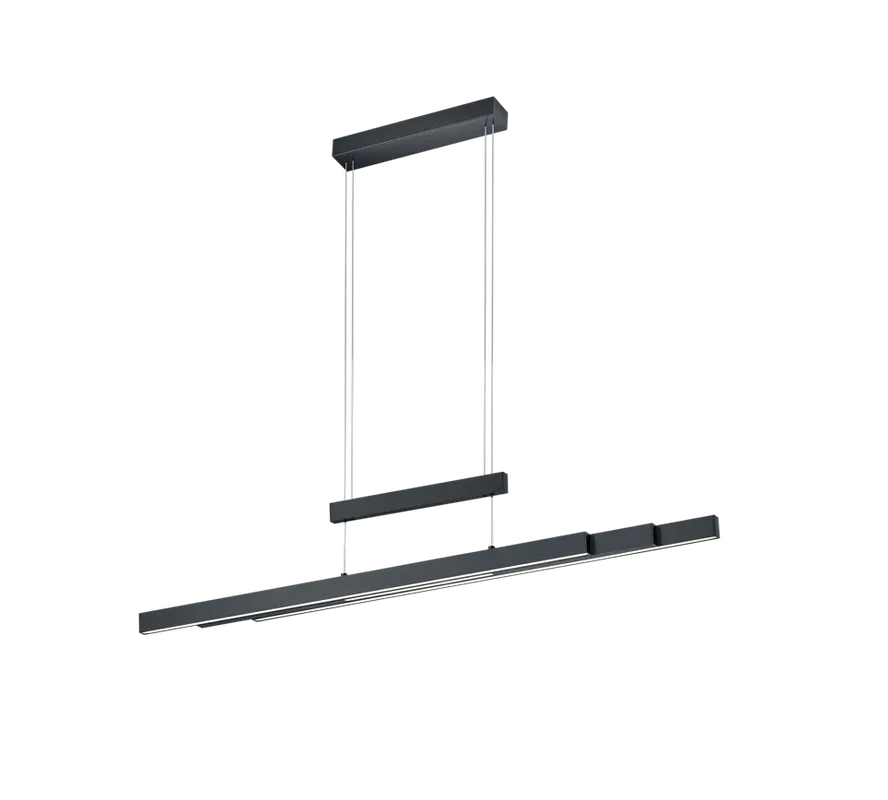 Sonderaktion TRIO LED Pendelleuchte Trajan Schwarz