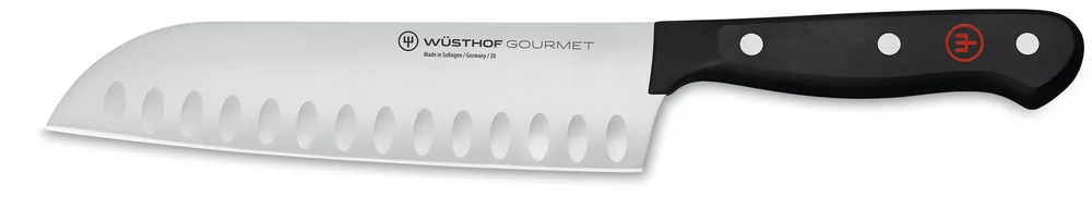 Wüsthof Gourmet Santoku mit Kullenschliff 17 cm Bestpreis