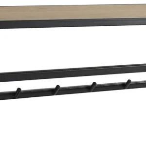 Kleiderhakenbrett Seaford Eiche 77 x 28 cm Abverkauf