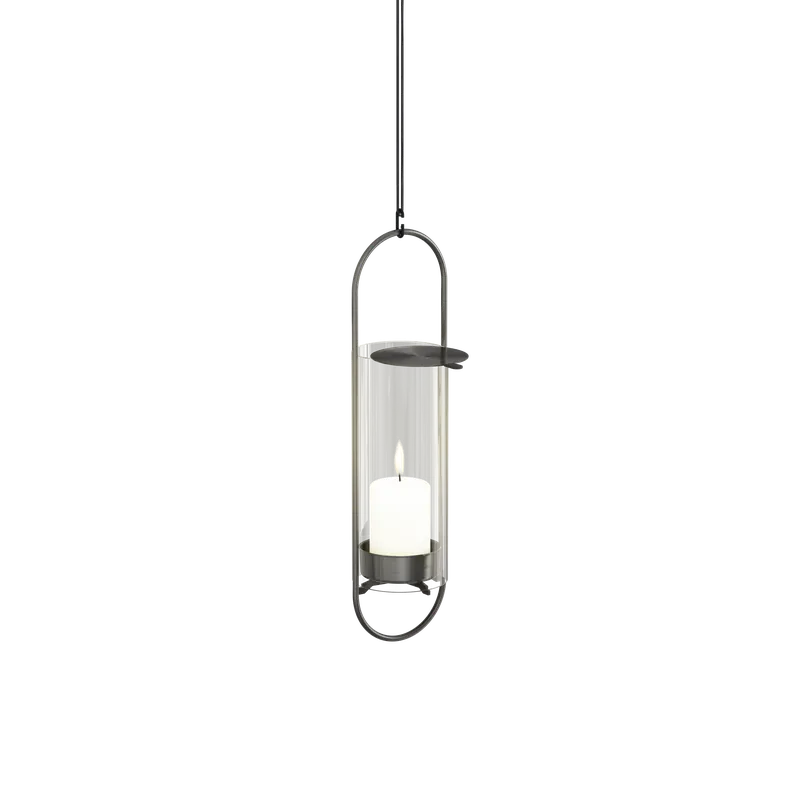 Höfats OVAL CANDLE 35 schwarz Highlight