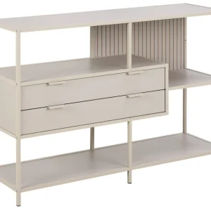 Regal Seaford Grau mit Schubkästen 114 x 78 cm Abverkauf