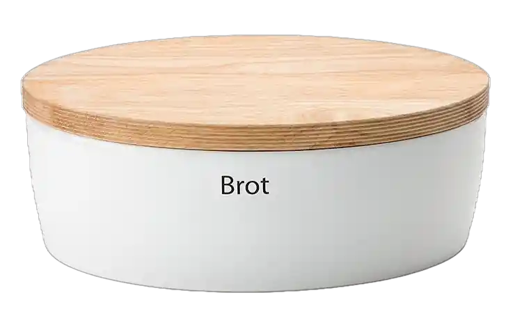 Continenta Brottopf oval mit Holzdeckel 36 cm Kracherpreis