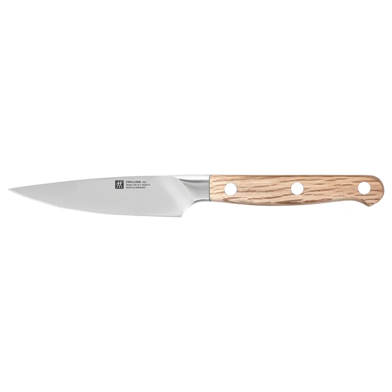 ZWILLING Pro Wood Spick- und Garniermesser 10 cm, Steineiche Billig