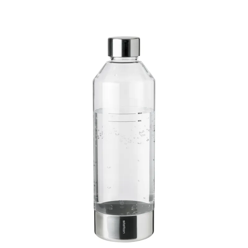 Stelton Brus Wassersprudler Flasche steel Billig