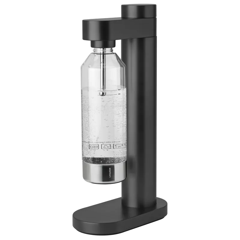 Stelton Brus Wassersprudler black metallic Wochenendangebot