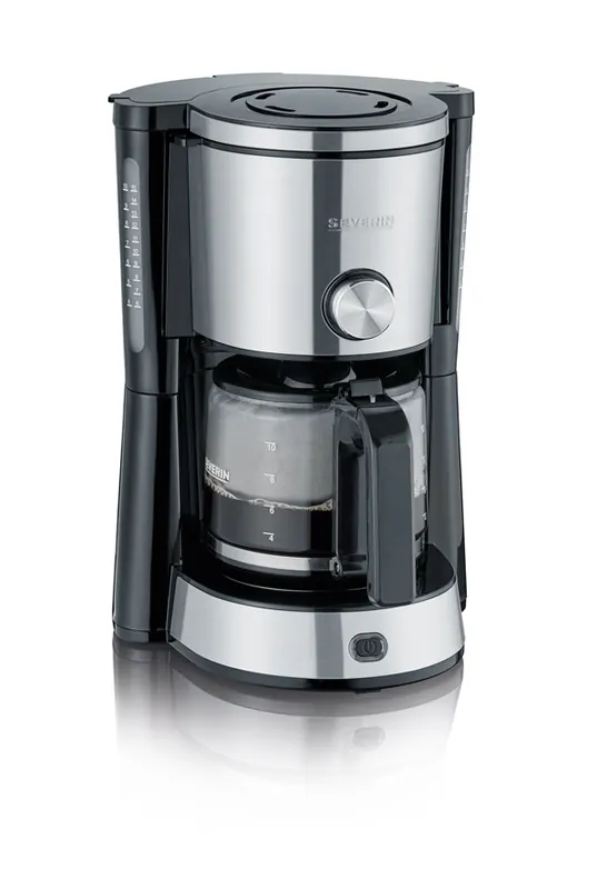 Top-Preis Severin Kaffeemaschine TypeSwitch Edelstahl-gebürstet schwarz