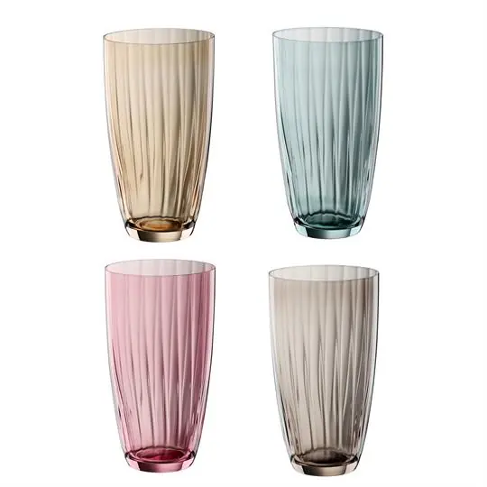Kracherpreis Bohemia 4 tlg Longdrink Becherset Viva Milano