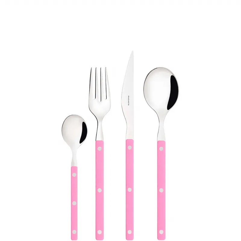 Direkt Vom Hersteller Bugatti Allegra Besteck Set 24 PCS SET Window Box Pink