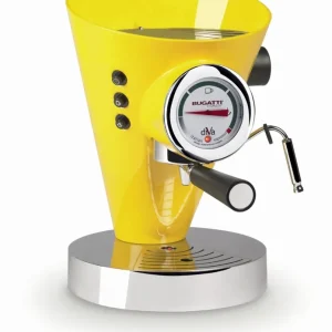 Preisknaller Bugatti Diva Espressomaschine Yellow Gelb