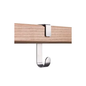 Expressversand SIDE BY SIDE 4er Pack Haken für Garderobe "New Hang On" aus Edelstahl