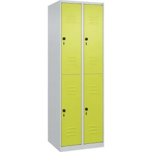 Markenware C+P Doppelstock-Spind Classic PLUS, Breite 60 cm