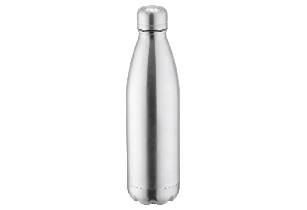 Abverkauf WEIS Thermoflasche vakuum 1000 ml Edelstahl Ø 8.7 cm edelstahlfarben