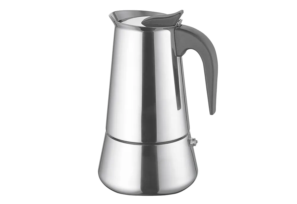 Knallerangebot WEIS Espressokocher aus Edelstahl für 6 Tassen 300 ml edelstahlfarben