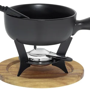 Kela Käsefondue-Set Country 10tlg. 2000 ml schwarz Aktuell