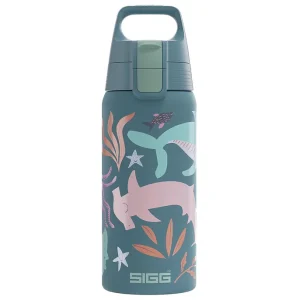 Begrenztes Angebot SIGG Trinkflasche Shield Therm One "Blue World" Ø 7.3 cm 0.5 ml bunt mit Motiv
