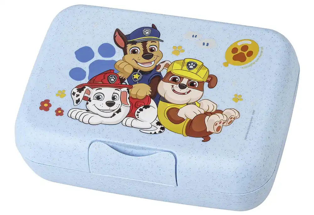 Abverkauf KOZIOL Lunchbox mit Trennschale, CANDY L GROW PAW PATROL organic sky blue