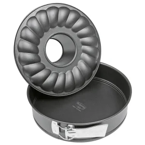 Sonderaktion Dr. Oetker Springform "Classic" mit Flach- u. Rohrboden Ø 24 cm schwarz