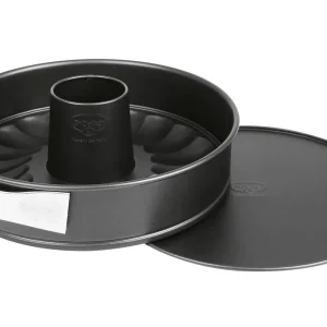 Dr. Oetker Springform "Classic" mit Flach- u. Rohrboden Ø 26 cm schwarz Schneller Versand