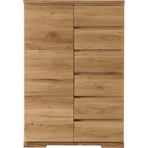 Forestales Kommode "Atlanta IV" 1 Tür, 6 Schubladen, Eiche Must-Have