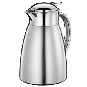 Cilio Isolierkanne TRIEST 1 L Ø 13.5 cm 1000 ml silber Sonderangebot
