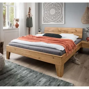 Forestales Massivholzbett "Redwood" mit Kopfteil IV Must-Have