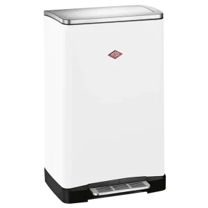 WESCO Tret-Abfallsammler "Big Double Boy" 36000 ml weiß matt Finale Aktion
