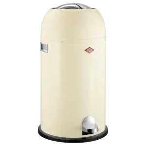 Preisreduziert WESCO Tret-Abfallsammler "Kickmaster" 33000 ml mandel