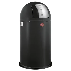Nur Heute WESCO Abfallsammler "Pushboy" 50000 ml schwarz matt