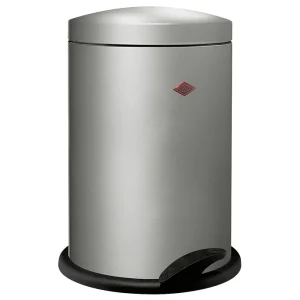 Zertifiziert WESCO Tretabfallsammler "Alpha" 13000 ml neusilber