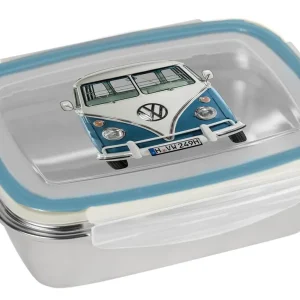 Must-Have GEDA Brotdose VW Bulli Edelstahl blau 850ml