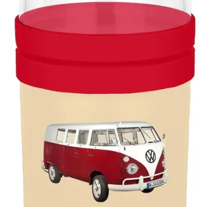 GEDA Food to go Becher VW Classic rot 500ml Ø 10.5 cm Beige Solange Der Vorrat Reicht
