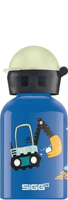 SIGG Kindertrinkflasche KBT "Glow Build IT" Ø 6.6 cm 0.3 ml blau / Motiv Wochenendangebot