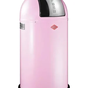 WESCO Mülleimer "Pushboy" 50 l pink Neu