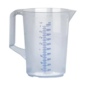 WACA Messkanne Ø 14 cm transparent Preisreduziert