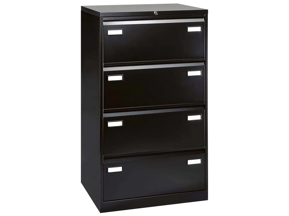 Geprüft BISLEY Hängeregistraturschrank "Light" zweibahnig, 4 Schubladen