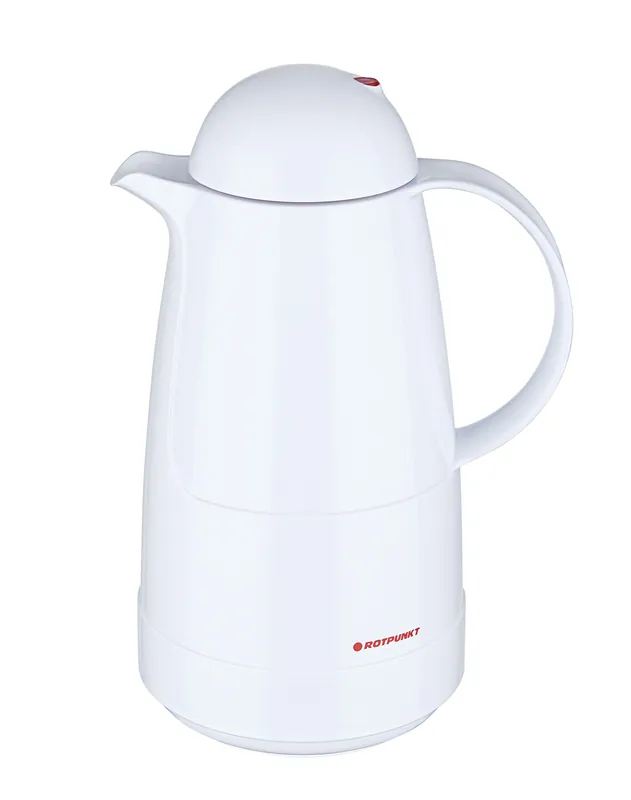 Rabatt ROTPUNKT Isolierkanne "Christine" 0.5 l alpine weiß