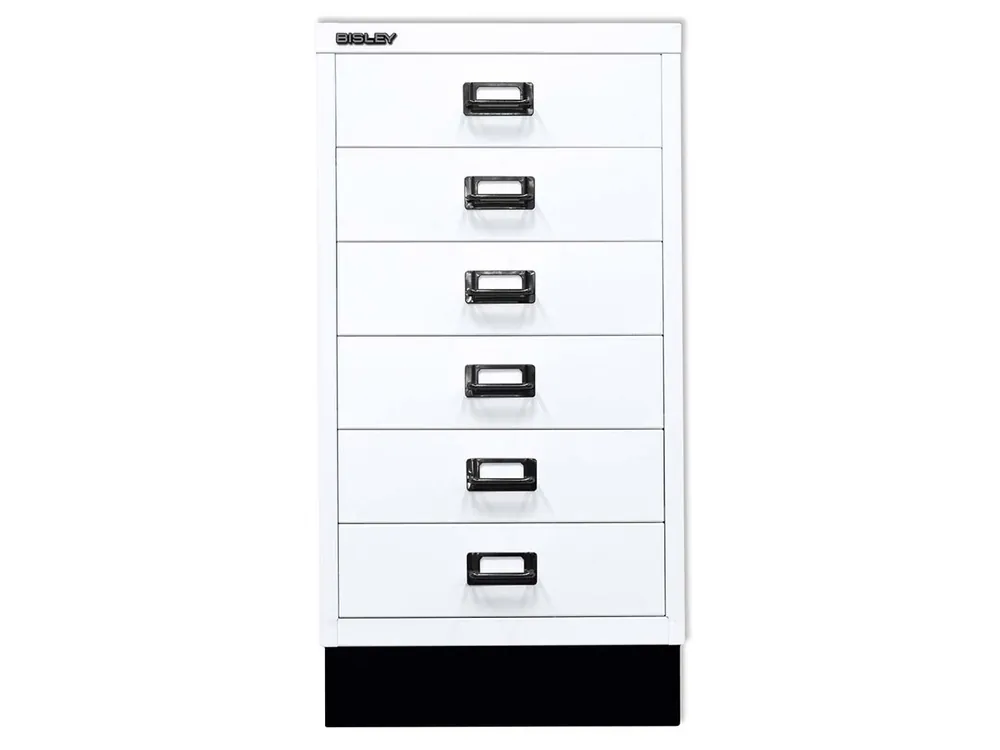 Letzte Chance BISLEY Schubladenschrank "MultiDrawer" DIN A3 mit 6 Schubladen und Sockel