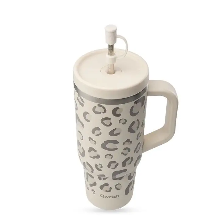 QWETCH Isolierbecher Edelstahl wild sand 900ml Echt