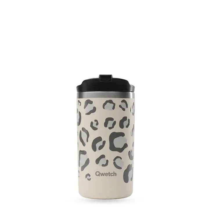 Aktuell QWETCH Isolierbecher Edelstahl wild sand 350ml Ø 7 cm