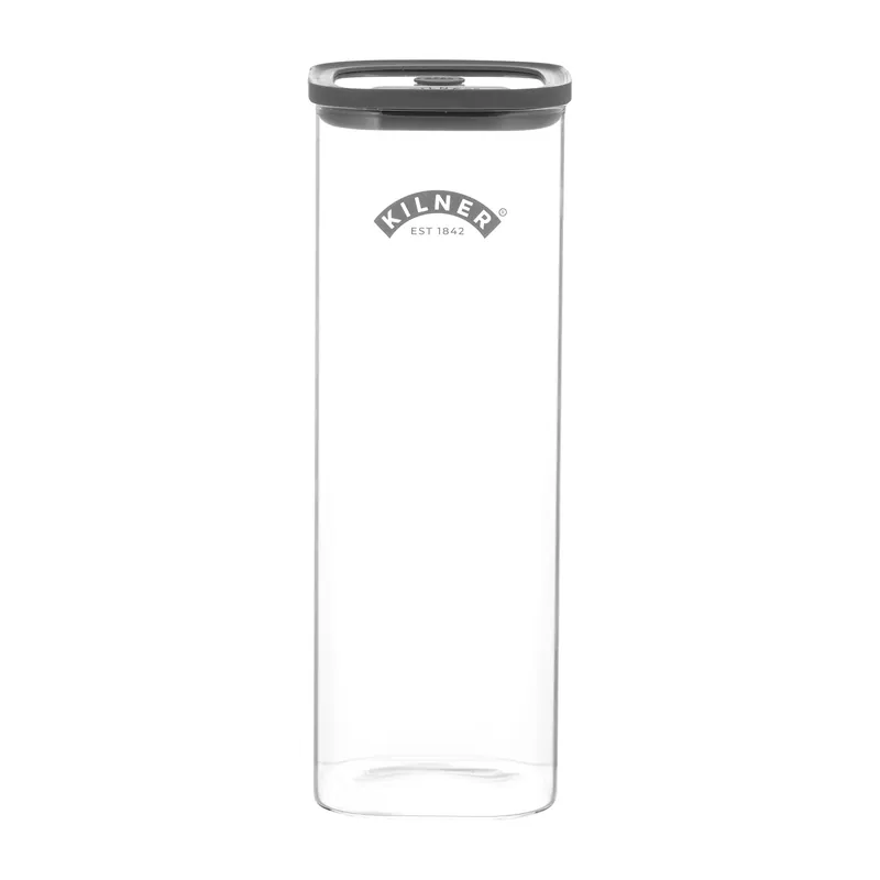 Meistverkauft KILNER Glas-Vorratsbehälter "Fresh Storage" 2 l transparent / grau