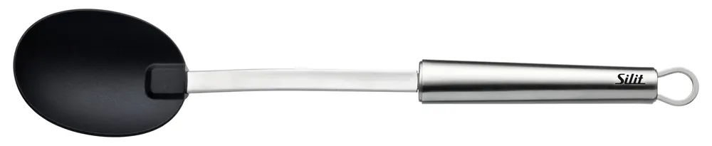 Neu Im Sortiment Silit Classic Line Servierlöffel, 34 cm Edelstahl / Schwarz