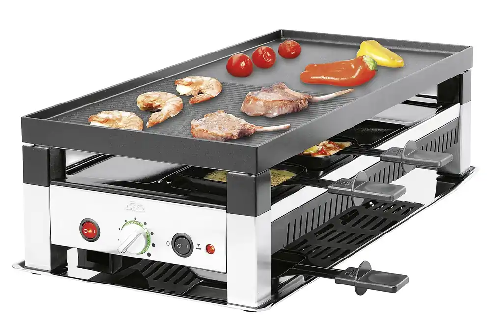 SOLIS Tischgrill 5in1 Typ 791 15x57x28 cm schwarz Schnäppchen