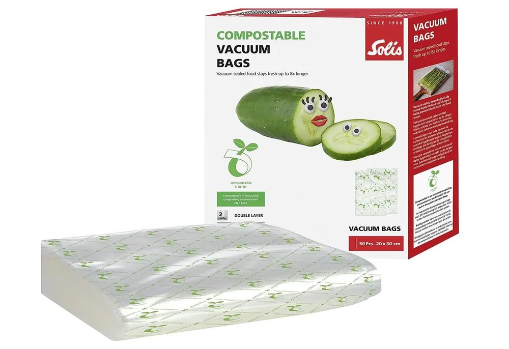 SOLIS Vakuumierbeutel ECO 20x30cm 50er Pack transparent Highlight
