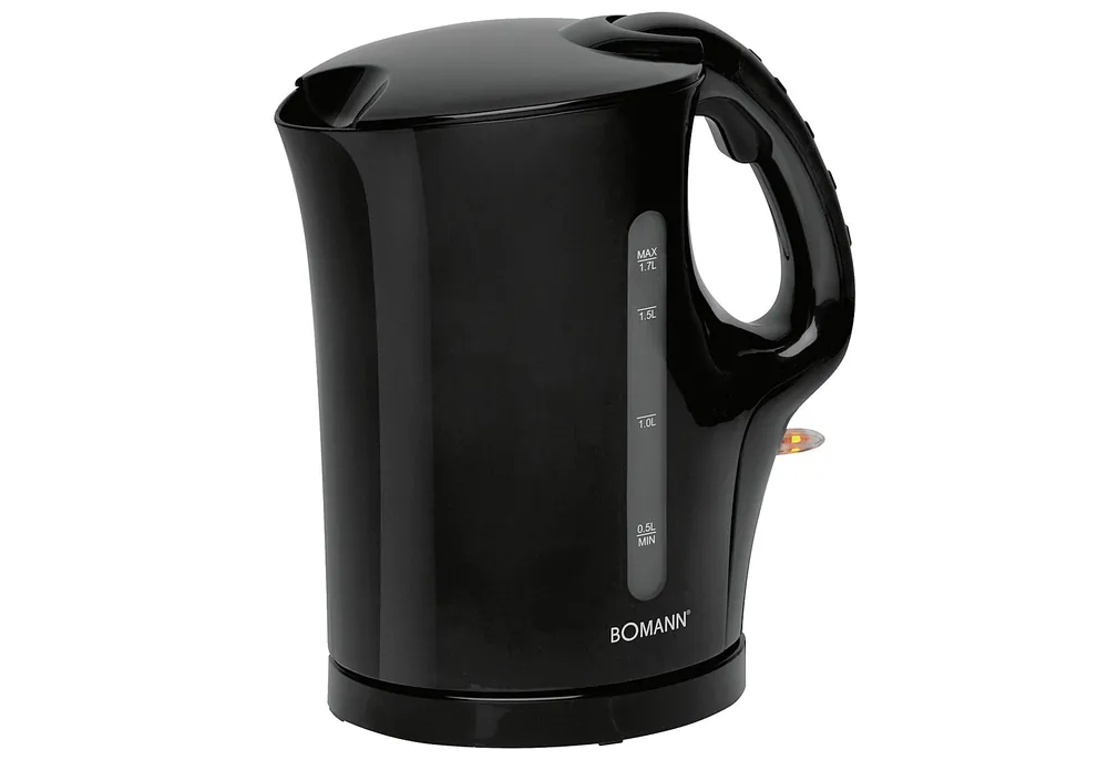 Ausverkauf BOMANN Wasserkocher WK 6079 CB 1700 ml schwarz