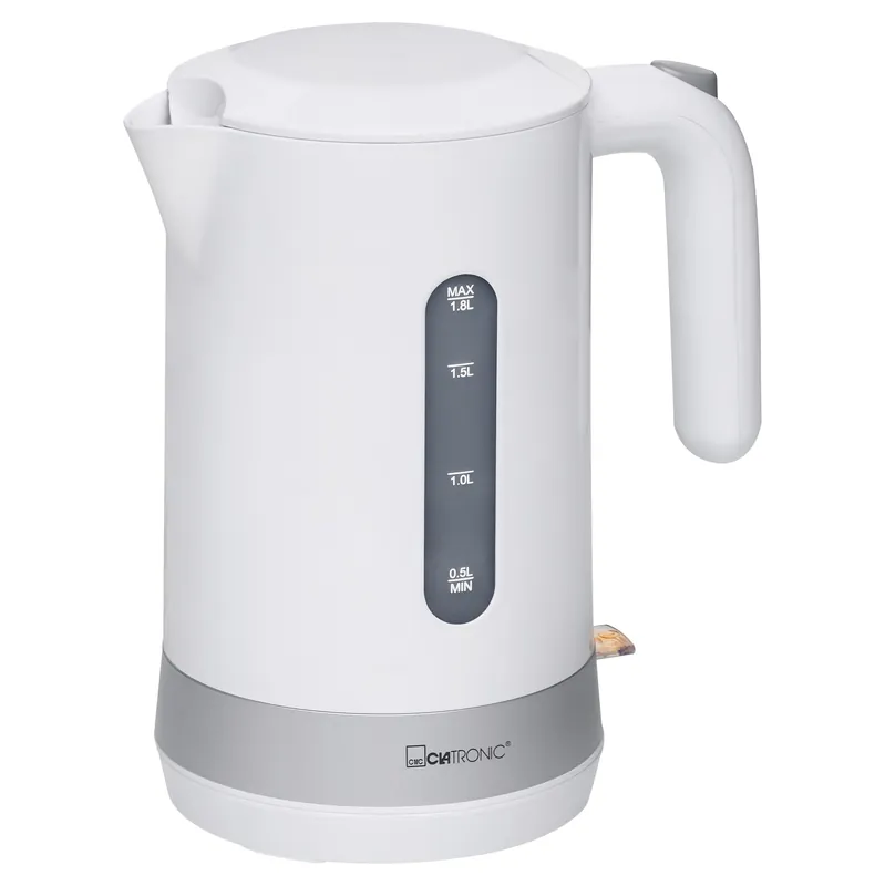 CLATRONIC Wasserkocher WK 3840 Ø 15 cm 1.8 l weiß Garantierte Lieferung