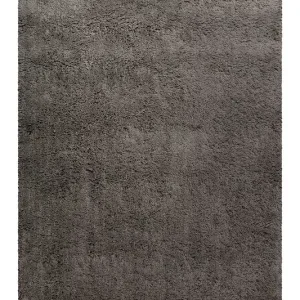 Wollteppich Grau Shaggy Hochflor "Rossi" Homie Living Must-Have