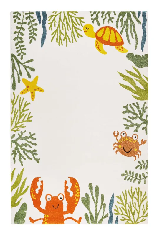 Esprit Kinderteppich Creme Beige "Waterworld" Neue Kollektion